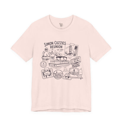 "Cuzzie Reunion" Unisex Jersey Short Sleeve Tee