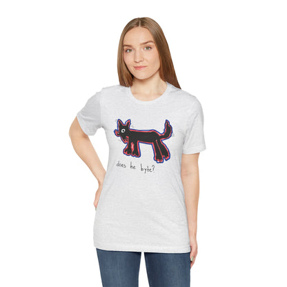 “Does He Byte?” Graphic Tee