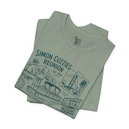 "Cuzzie Reunion" Unisex Jersey Short Sleeve Tee