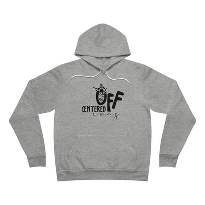 Centered Off logo hoodie | Pullover Hoodie, minimalist typography sweatshirt (py)