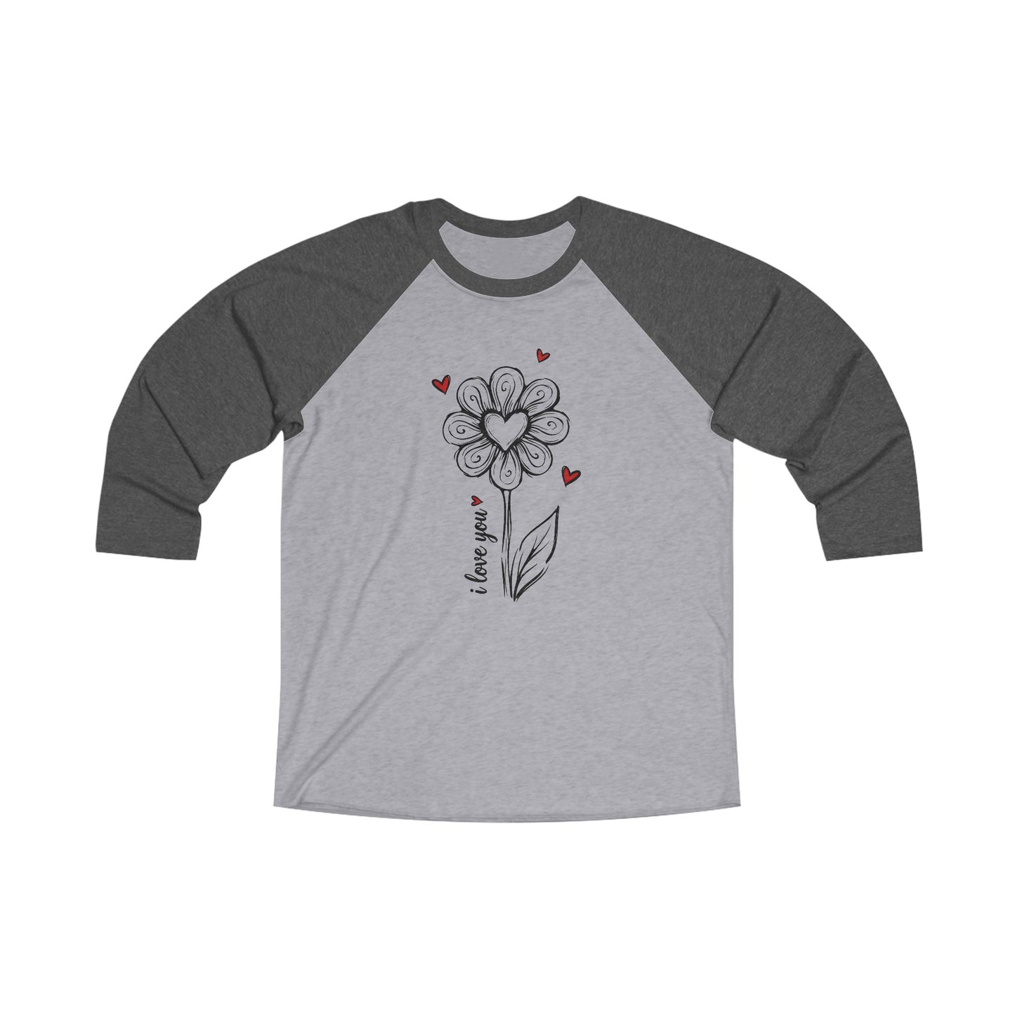 "I Love You" Baseball Shirt