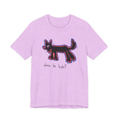 “Does He Byte?” Graphic Tee