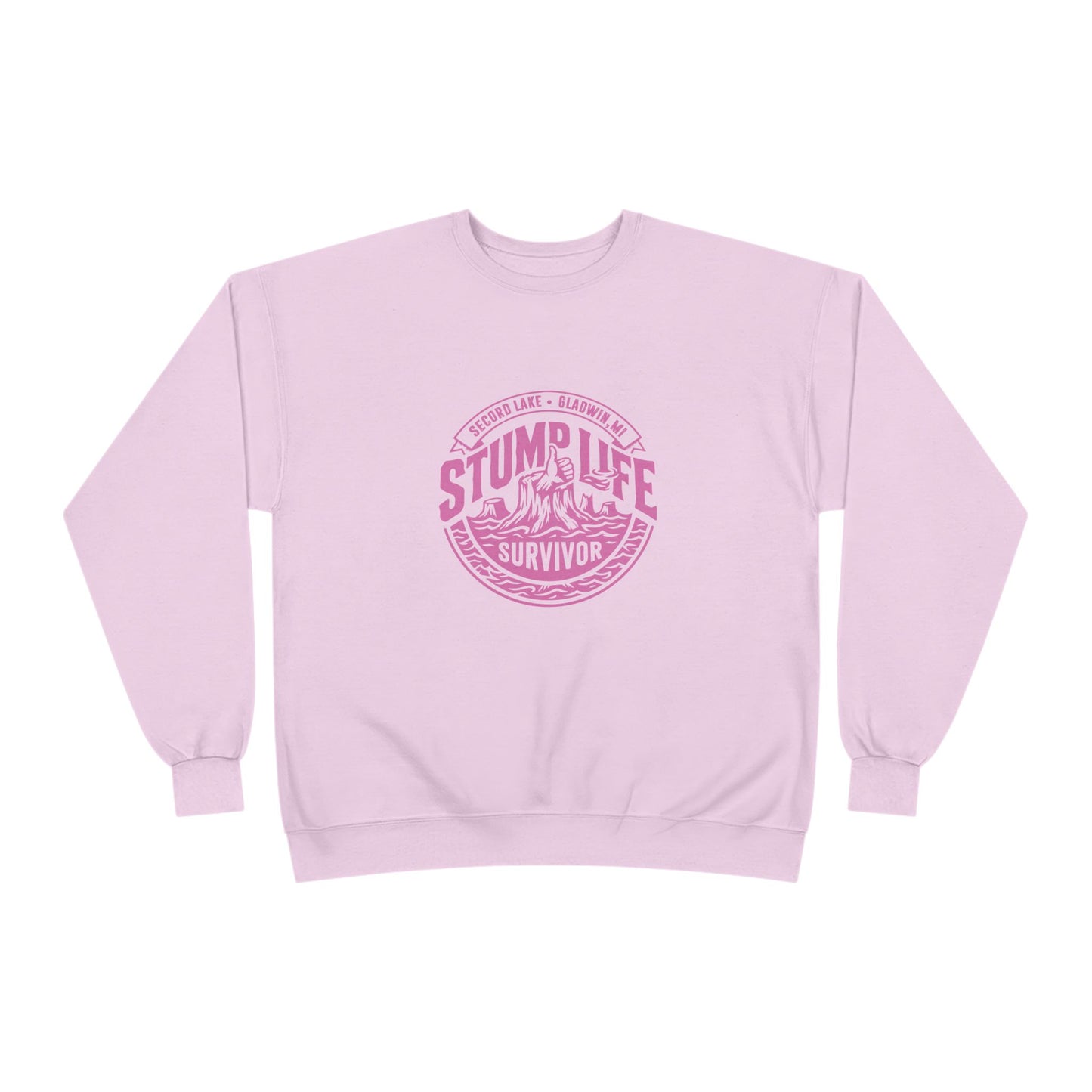 "Stump Life Survivor" Vintage Crewneck Sweatshirt