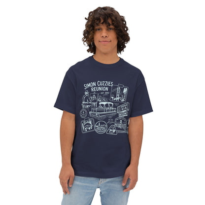 "Cuzzie Reunion" Unisex Oversized Boxy Tee