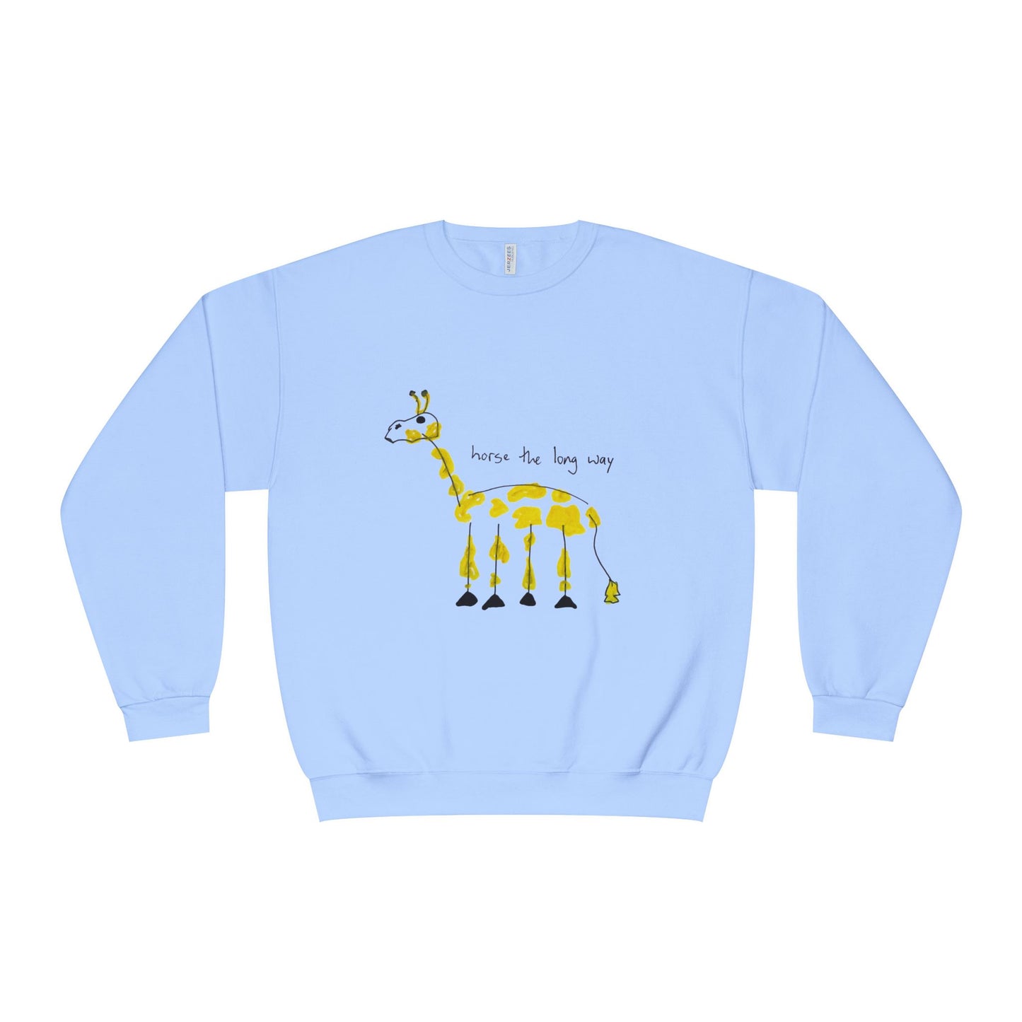 "Horse the Long Way —  Crewneck Sweatshirt