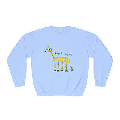 "Horse the Long Way —  Crewneck Sweatshirt