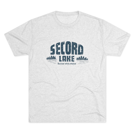 "Secord Lake, Better With Water" Vintage Lake Tee