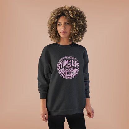 "Stump Life Survivor" Vintage Crewneck Sweatshirt
