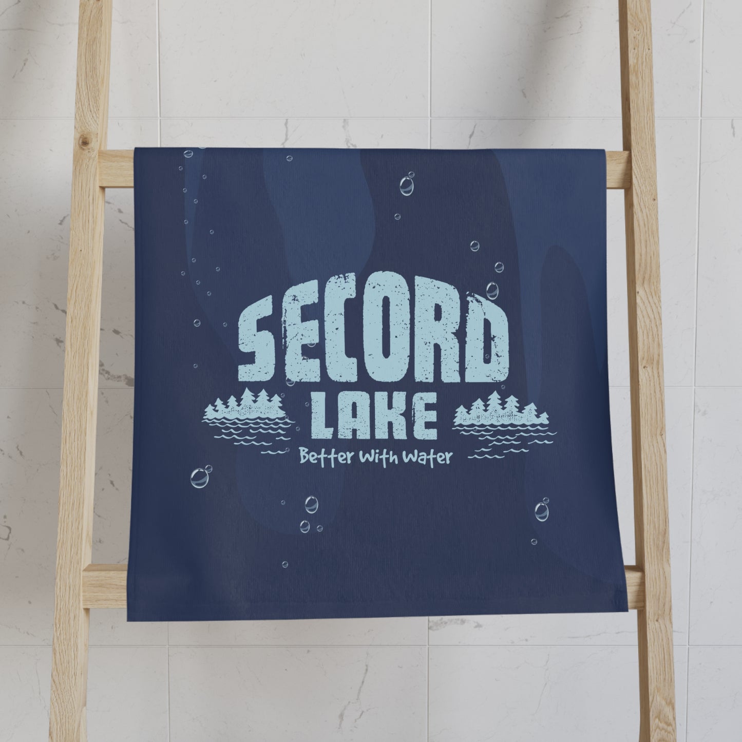 "Second Lake" Hand Towel