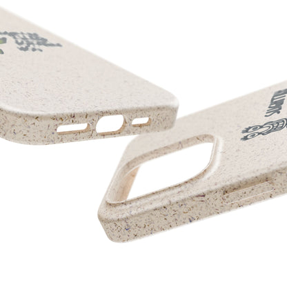 "Slightly Titled, Totally You"  —  Biodegradable Phone Case