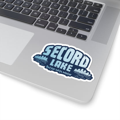 "Secord Lake, Better With Water" Sticker