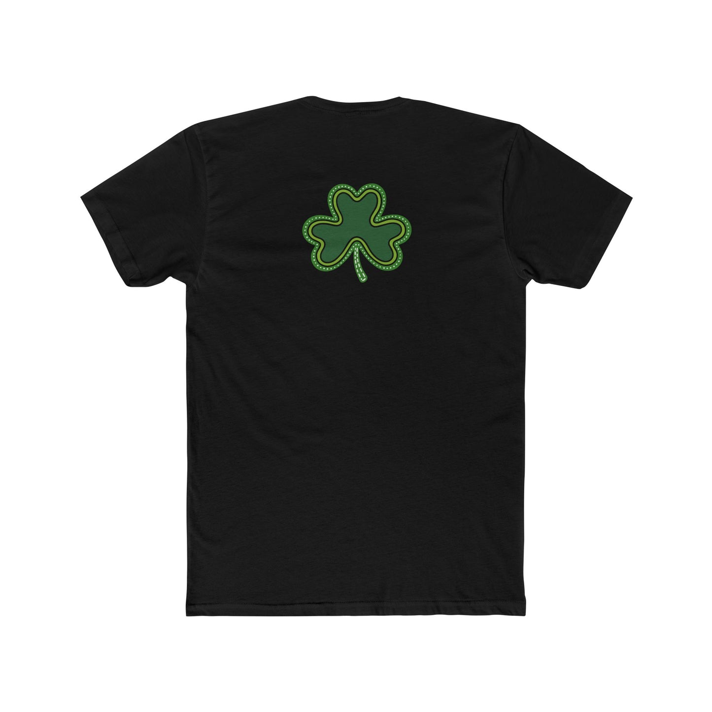 Lucky Men's Shamrock T-Shirt | Green Rainbow & Clover Graphic | St. Patrick's Day Apparel
