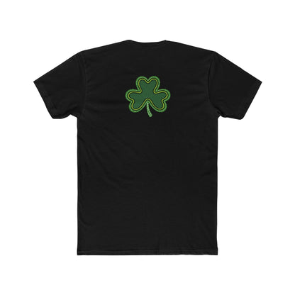 Lucky Men's Shamrock T-Shirt | Green Rainbow & Clover Graphic | St. Patrick's Day Apparel
