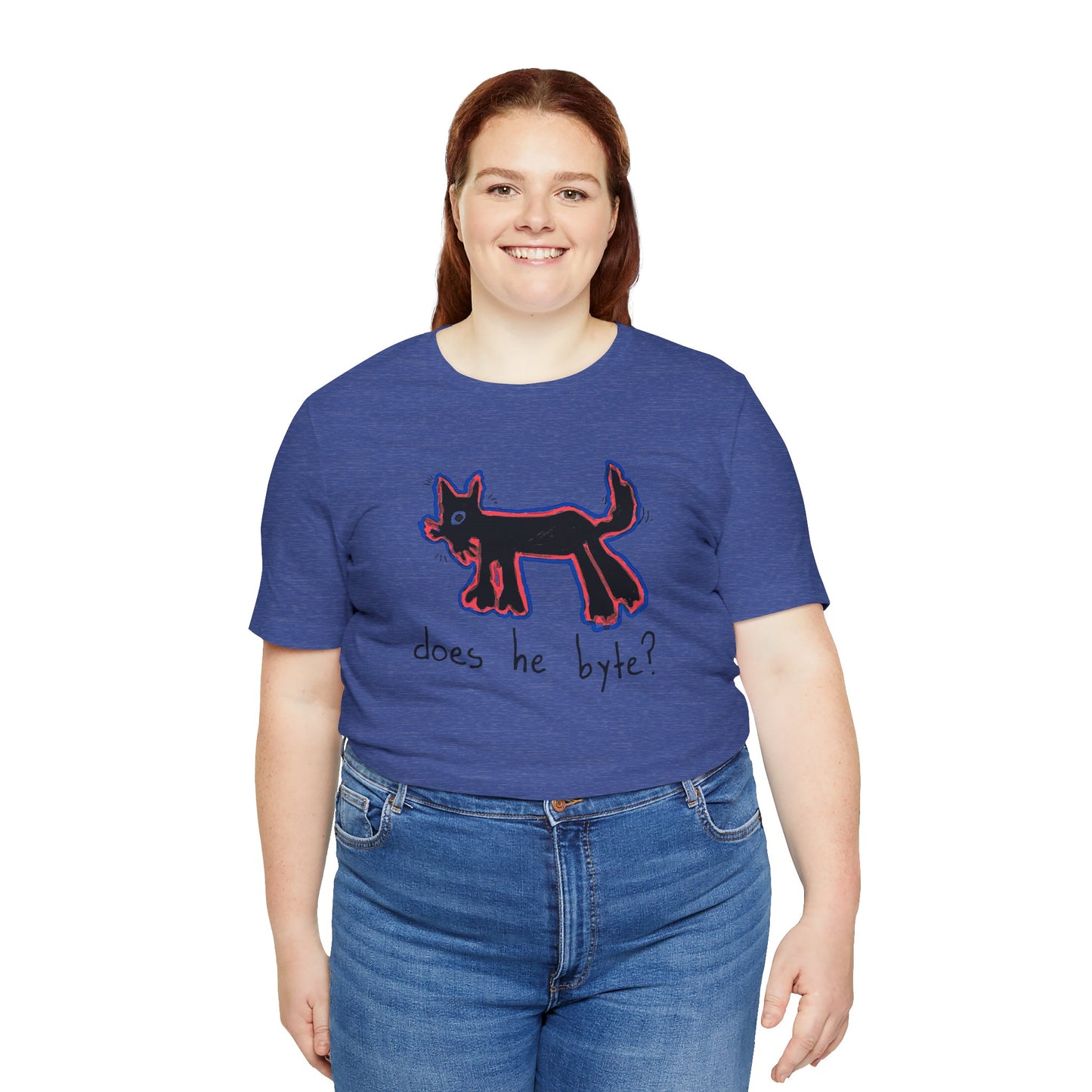 “Does He Byte?”  — Graphic Tee