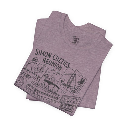 "Cuzzie Reunion" Unisex Jersey Short Sleeve Tee