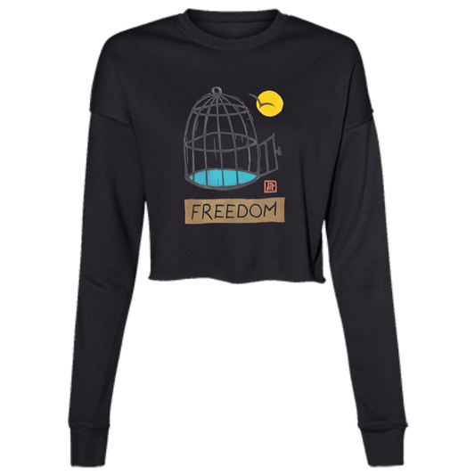 "Freedom" Flight Cropped Fleece